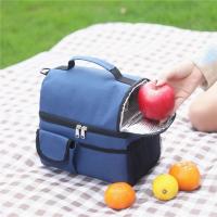 Bolsa de almuerzo térmica portátil de 10L, caja de comida duradera, impermeable, nevera de oficina, caja con aislamiento de hielo, bolsa de cena Oxford para acampar - details 1