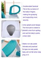 Escalera de baño portátil para niños, orinal para bebé con asiento de entrenamiento con escalera - details 6