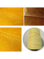 Delantales de soldadura, protección térmica, ropa de trabajo, cuero de vaca, aislamiento térmico, delantal protector - details 11