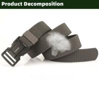 Cinturón Casual de Nylon Ancho de 3.8cm, Hecho en China, Cierre de Aleación - details 9
