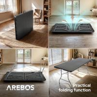 Mesa de Buffet Plegable Resistente a la Intemperie Ideal para Jardín, Balcón, Camping - details 14
