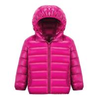 Chaqueta de Invierno Ligera y Portátil con Capucha Down de Pato para Niños - details 9