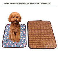 Alfombrilla de refrigeración para mascotas, almohadilla de refrigeración para perros y gatos, no tóxica, para interiores, exteriores y viajes, de verano - details 7