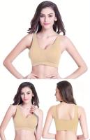 3 sujetadores deportivos cómodos, delgados y sin relleno para mujer, sujetadores firmes de una capa sin aros, camiseta interior - details 2