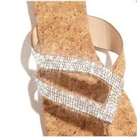 Sandalias de Mujer Talla Grande Nuevas Planas Suela Suave Estampado de Leopardo con Pedrería Casual para Playa - details 5