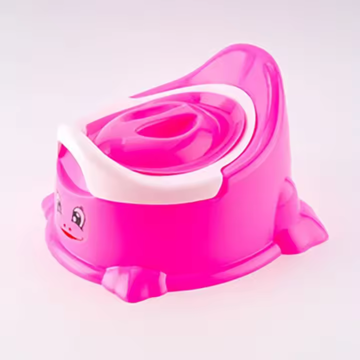 Silla de Entrenamiento para Baño Grande Portátil Diseño de Dibujos Animados - 1