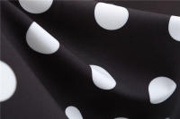 Vestido midi retro de fiesta con estampado de lunares, tirantes finos y cinturón para mujer - details 8