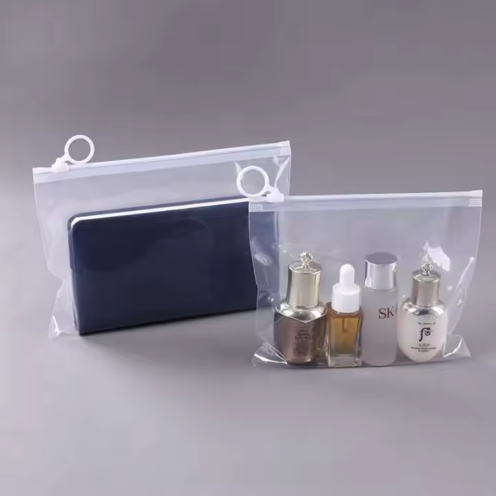 StoBag 50 Uds venta al por mayor bolsas de embalaje esmeriladas transparentes cremallera Ziplock pequeña ropa sellada papelería almacenamiento bolsa reutilizable - 1