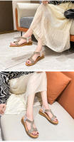 Sandalias de playa ligeras informales para mujer, con suela gruesa y diamantes de imitación, novedad de verano - details 12