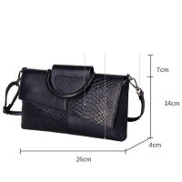 Bolso de Mano de Cuero Suave PU de Marca Bolso Cruzado para Mujer Viaje y Bolsos - details 16