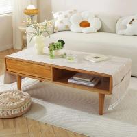 Mantel impermeable, cubierta gruesa jacquard para mesa de té, muebles de TV, refrigerador, bolsa de iluminación, tela - details 0