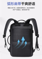 Mochila de negocios Moda nueva bolsa de viaje de gran capacidad Mochila de computadora impermeable para hombres Casuales Mochila de estudiante masculina - details 13
