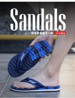 Zapatillas de hombre, chanclas informales de moda para interiores, ropa transpirable con Clip de verano, nuevos zapatos para hombre, Zapatillas de casa, chanclas para hombre 2024 - details 0