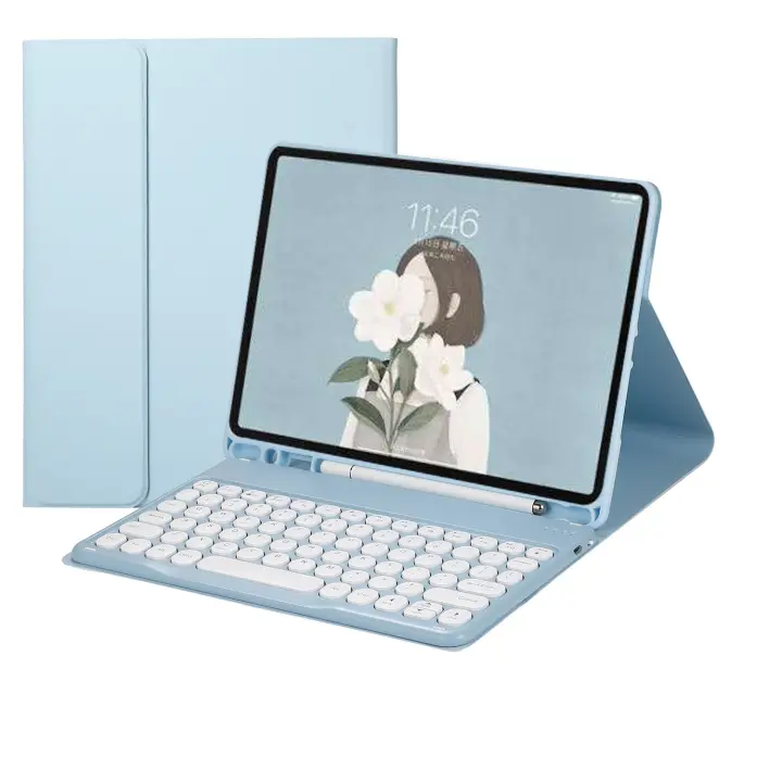 Teclado mágico inalámbrico para iPad, funda de décima generación, 10,9, 2022, teclado español con Bluetooth - 1