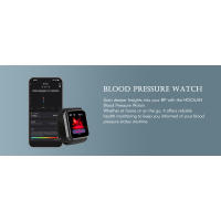 Reloj inteligente HISOLAN con manguito Iatable, seguimiento preciso de la salud, monitor de presión de muñeca, monitoreo de oxígeno en sangre y corazón - details 3