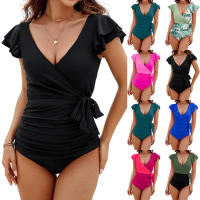 Nuevo traje de baño de una pieza traje de baño para mujer bikini de talla grande - details 38