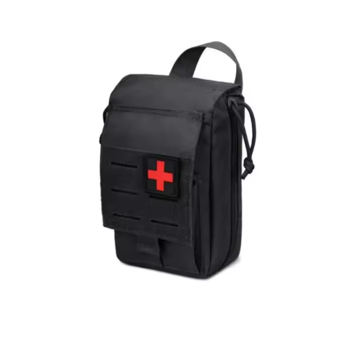 Kit médico táctico para exteriores, paquete de torniquete de primeros auxilios, bolsa de herramientas Molle Militar, equipo de supervivencia de rescate para viajes, senderismo y Camping - 1