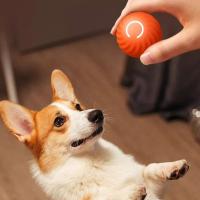 Pelota de juguete con movimiento automático para perro y gato, pelota duradera recargable por USB que rebota, pelota automovible de goma - details 1