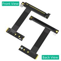 Tarjeta adaptadora elevadora de tarjeta gráfica M.2 NGFF Key M a PCI-E 16x, Cable de extensión Nvme a pci-express 16X (Dirección Correcta) - details 1
