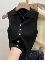 Chic Vestido de Verano de Seda de Hielo Cómodo y Adelgazante Chaleco sin Mangas para Mujeres - details 19
