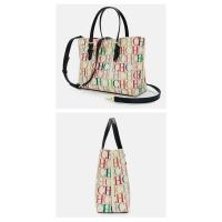 CH Bolso de gran capacidad Diseño de letras de alta calidad Modelos clásicos para mujer Marca Elegante Moda Bandolera Regalo Mochila de lujo de alta gama multicolor - details 4