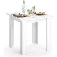 Mesa de comedor, roble dorado/gris, 80 x 80 cm - details 18