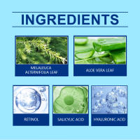 Retinol limpia ligeramente el cuidado del acné facial mejora el gel de gel para la piel - details 2