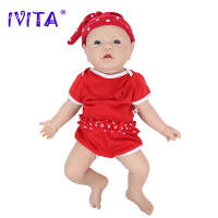 Muñeca de Bebé Renacida de Silicona IVITA Muñeca Realista de Niña Sin Pintar DIY - details 24