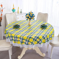 Mantel de Mesa de Hotel Impermeable de PVC Resistente al Aceite con Borla de Encaje - details 7