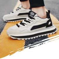 Zapatos deportivos informales antideslizantes, suaves, transpirables, con suela gruesa, cómodos y resistentes al desgaste para hombre - details 4