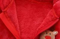 Pelele para bebé recién nacido, monos navideños de franela con capucha para niña de 0 a 1 año, trajes de mono para niño 2024 - details 7