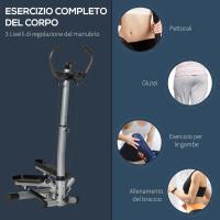 Máquina de Stepper Fitness con Manillar Ajustable Pantalla LCD Antideslizante - details 14