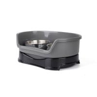 Cuenco para perros de acero inoxidable con deflector, cuenco para comer y beber agua, cuenco de alimentación extraíble, cuenco de agua a prueba de desorden, gran capacidad - details 5