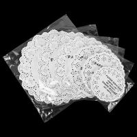 Paquete de 100 Piezas de Papel de Encaje Blanco Redondo Ideal para Empaques de Regalos DIY, Decoración de Mesas de Bodas y Cumpleaños - details 11