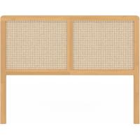Cabecero de cama con pie (140 cm), diseño de cannabos y madera - details 3