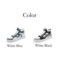 Zapatos de monopatín Unisex, Zapatillas altas de tenis transpirables, zapatos deportivos antideslizantes cómodos para jóvenes - details 3