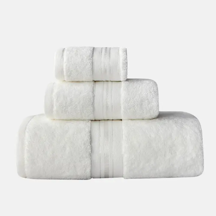 coolazy Juego de toallas de baño 100% algodón para adultos, en varios colores, Toallas de Baño suaves y absorbentes, Pack 1 Manos + 1 Baño + 1 Ducha 34X35cm+ 34x75cm +70x150cm - 1