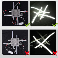 Lámpara de Techo LED Ajustable de 48W con Control Remoto XUNATA Moderna con Diseño de Garfork para Decoración de Dormitorio Material de Aluminio Fuente de Luz LED Ajustable - details 13