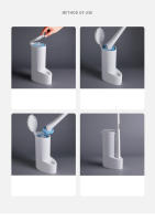 Cepillo De Inodoro Desechable Con 16 Recambios Y Líquido De Limpieza Herramienta De Limpieza De Pared Para Baño Cabeza De Cepillo De Reemplazo - details 7