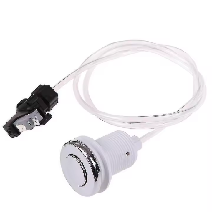 Interruptor de Botón de Aire Push 16a Ideal para Despídida de Residuos de Alimentos, Baño, Silla de Masaje Pegatinas de Pared y Decoración - 1
