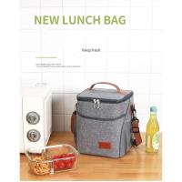 Bolsa de refrigeración con preservación del calor de 10L, resistente al agua, para Picnic, oficina, estudiante, portátil, térmica, para acampar, almuerzo, cena, caja de hielo - details 2