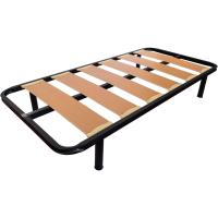 Cama 90 x 190 cm |   Somier con 4 Patas |   Láminas Madera de 17 cm y Estructura de Tubos de Acero - details 0