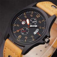 Reloj de Pulsera de Cuarzo Automático de Marca XINEW Correa de Cuero de Moda Casual para Hombres - details 3