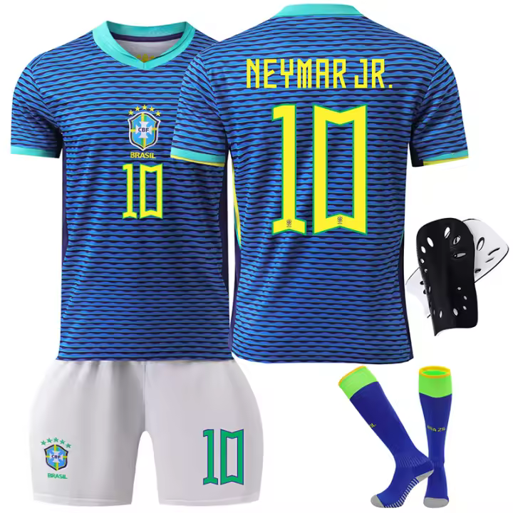 Camiseta de Fútbol Europeo 2024 Traje Deportivo para Niños con Mangas Cortas Estilo Cross Havertz - 1