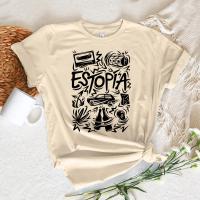 Camiseta de Estopa para mujer, ropa de anime de los años 2000, Y2K - details 0