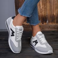 Women's Fashion Sneakers Low Top Lace-Up Breathable PU Leather Casual Running Shoes - details 2