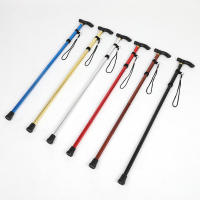 Bastón de senderismo plegable y liviano con punta de goma, altura ajustable y agarre antideslizante para caminatas y mochilas - details 1