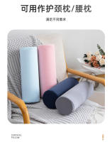 Almohada enrollable para el cuello Cervical, almohada de espuma viscoelástica, almohada cilíndrica redonda, almohadas para aliviar el dolor en el cuello, soporte para dormir, funda extraíble - details 10