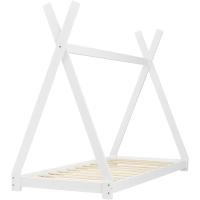 Cama para niños pequeños Cama Infantil 160 x 80cm Estructura Tipi de Madera Pino Color Pino Natural - details 62