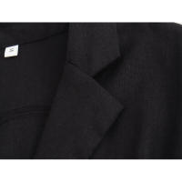 - Vestido camisero sin mangas con cinturón, mezcla de lino, estilo europeo y americano para mujer - details 7